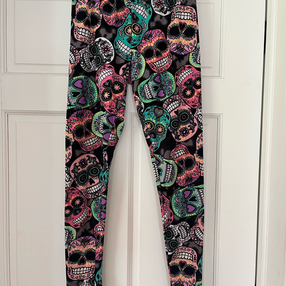 Skull Print Women’s Leggings